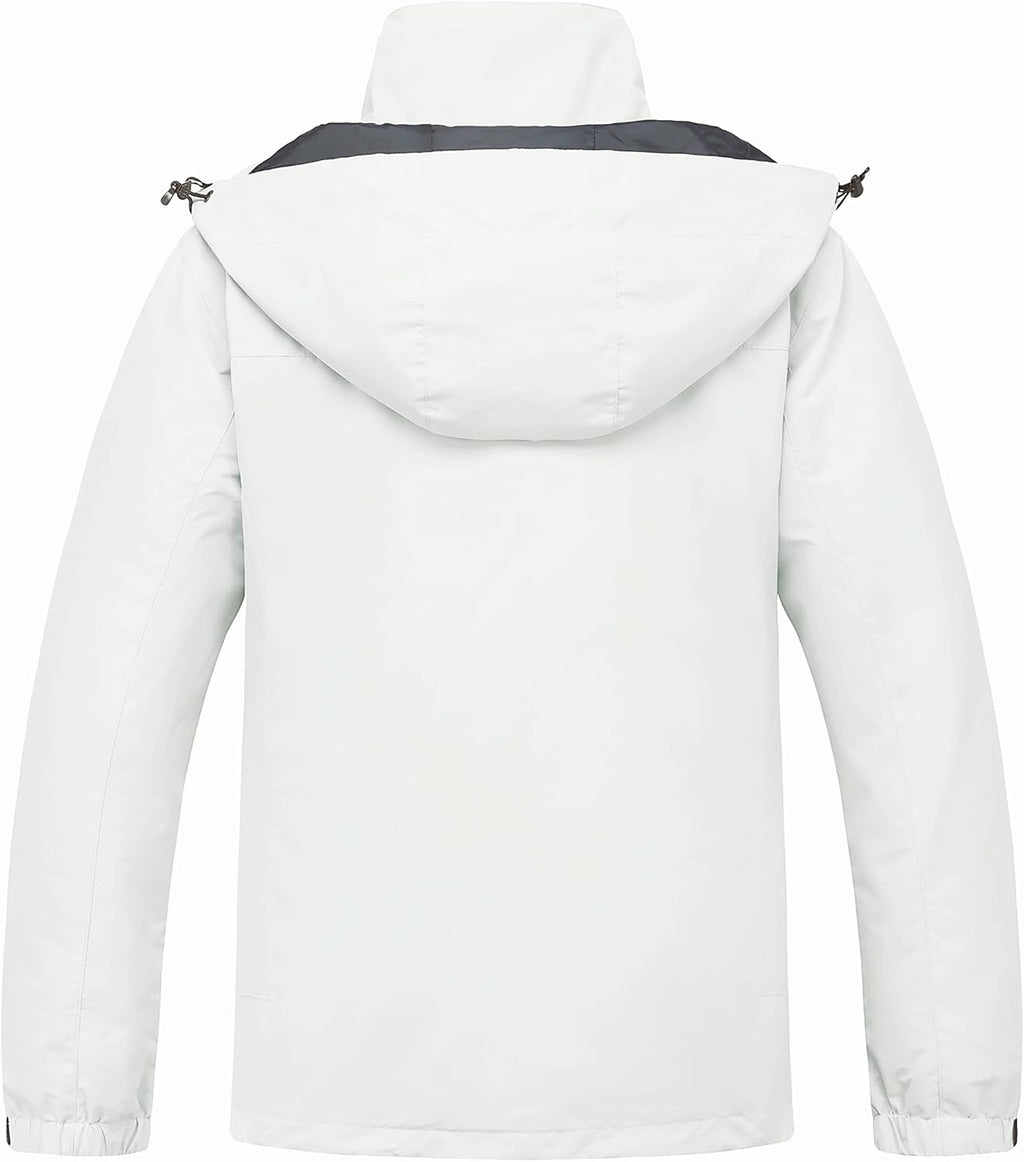 Women'S 3 in 1 Waterproof Ski Jacket Windproof Winter Snow Coat Snowboarding Jackets Warm Raincoat