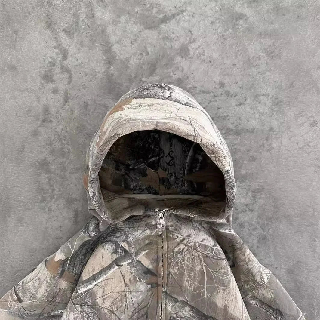 Urban Camo Retro Hoodie
